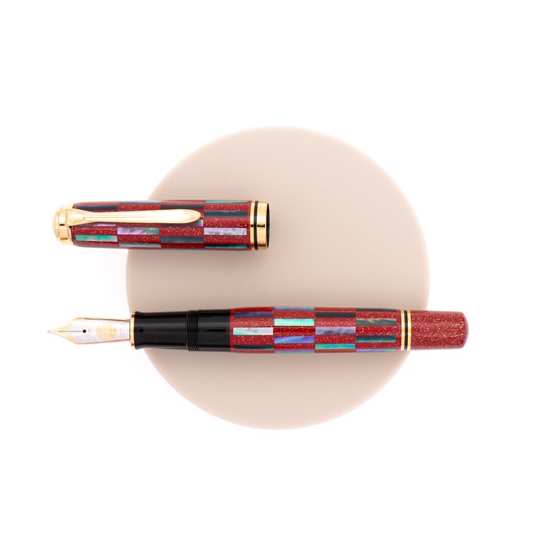 Pelikan Souveran M1000 Raden Fountain Pen Red Infinity Limited Edition