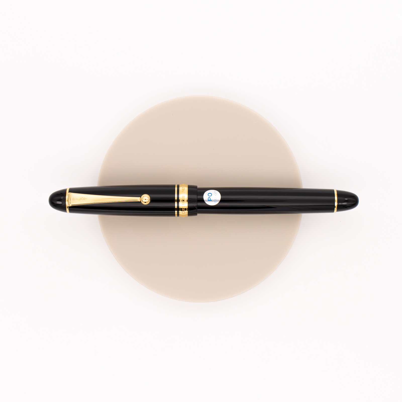 Pilot Custom 742 Posting Nib Fountain Pen Black