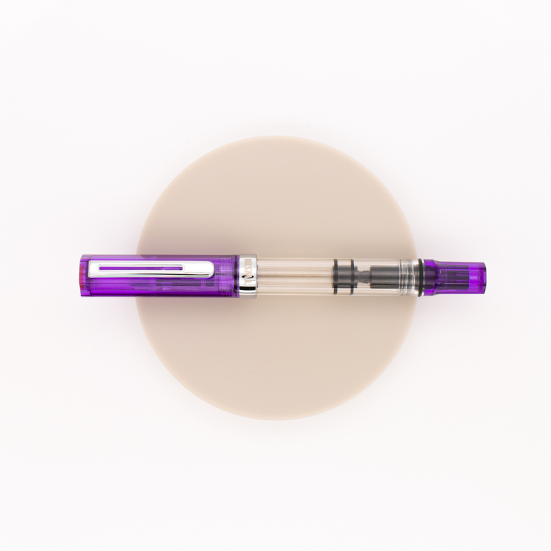 Twsbi Eco Fountain Pen Transparent Purple Special Edition