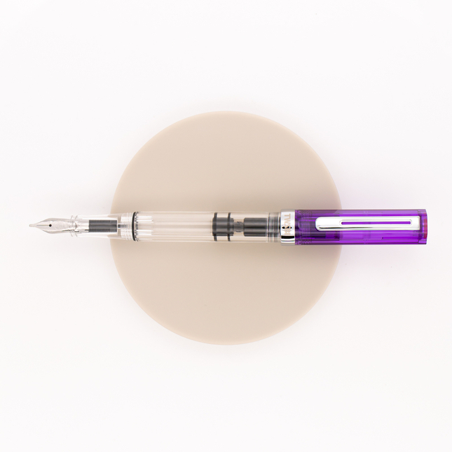 Twsbi Eco Penna Stilografica Transparent Purple Edizione Speciale