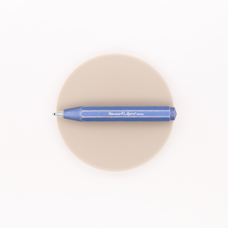 Kaweco AL Sport Stonewashed Penna Sfera Blu