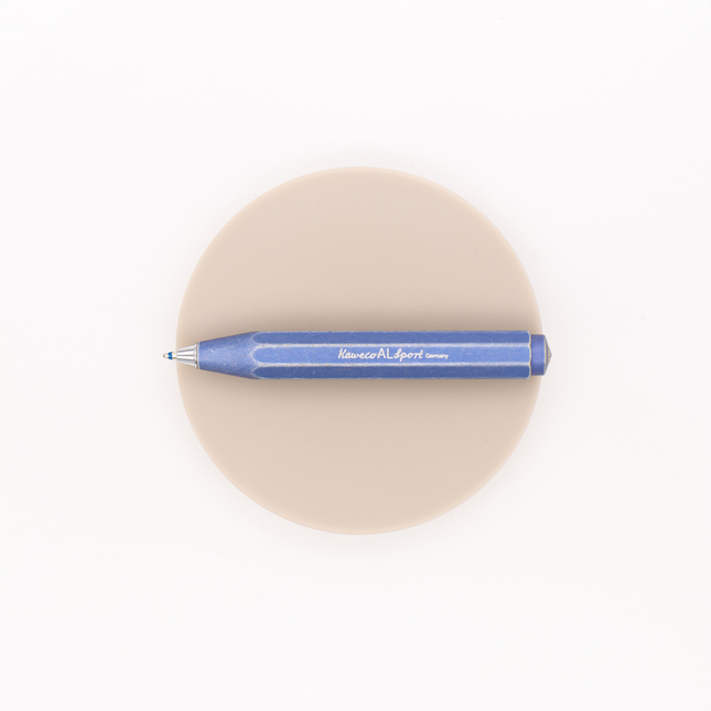 Kaweco AL Sport Stonewashed Penna Sfera Blu