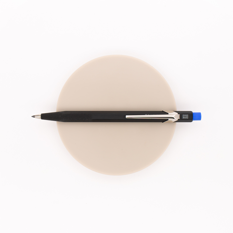 Caran d'Ache Fixpencil Portamine 2 mm con pulsante Blu