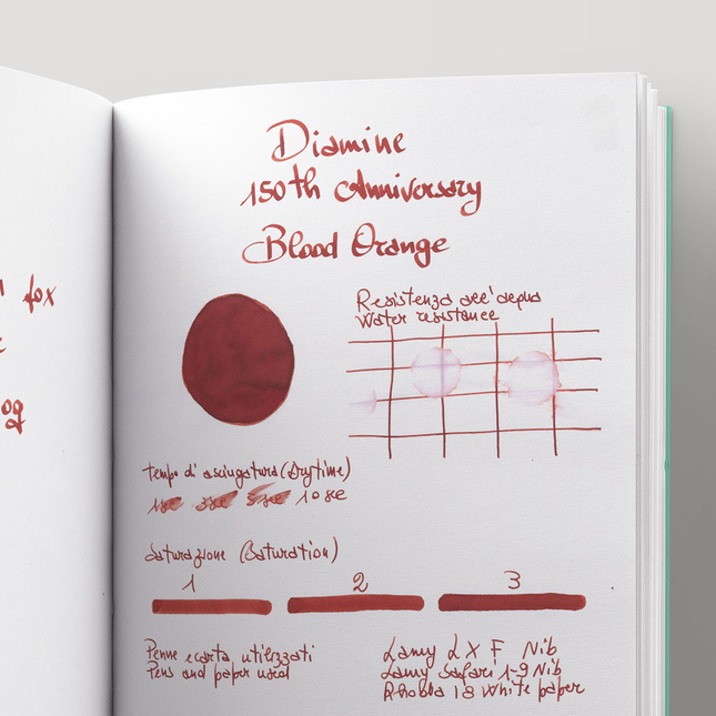 Diamine 150th Anniversary Blood Orange Inchiostro 40 ml