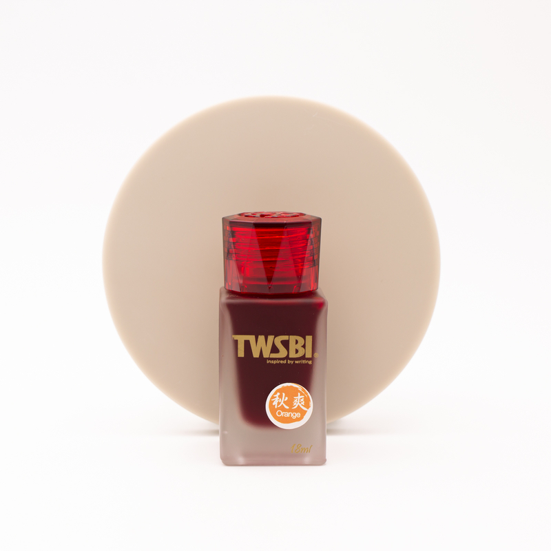 Twsbi 1791 Orange Ink Bottle 18 ml Limited Edition