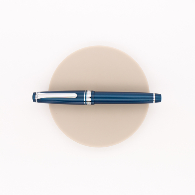 Sailor Professional Gear Slim Penna Stilografica Metallic Blue