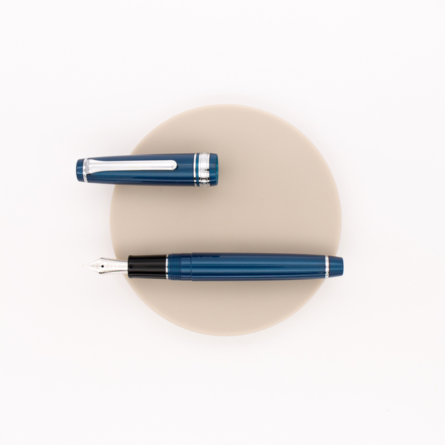 Sailor Professional Gear Slim Penna Stilografica Metallic Blue