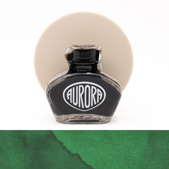 Aurora 100th Anniversary Green Ink Bottle 55 ml Special Edition