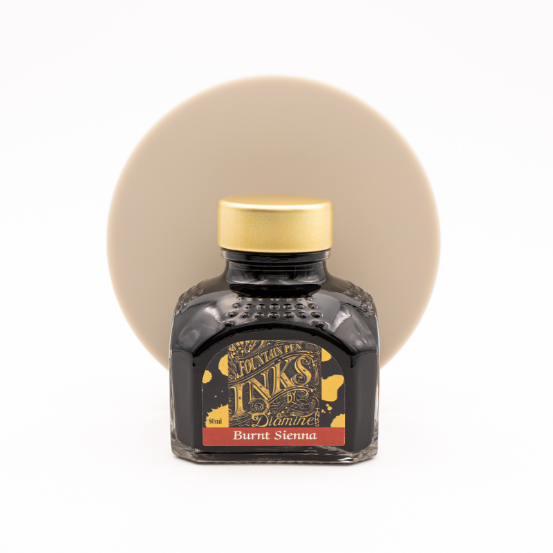 Diamine Burnt Sienna Ink Bottle 80 ml