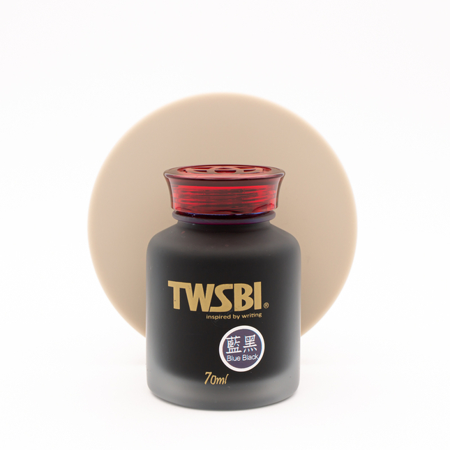 Twsbi Blue Black Iron Gall Ink Bottle 70 ml