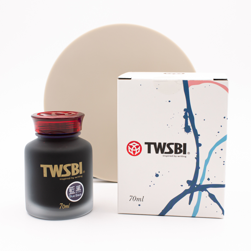 Twsbi Blue Black Iron Gall Ink Bottle 70 ml