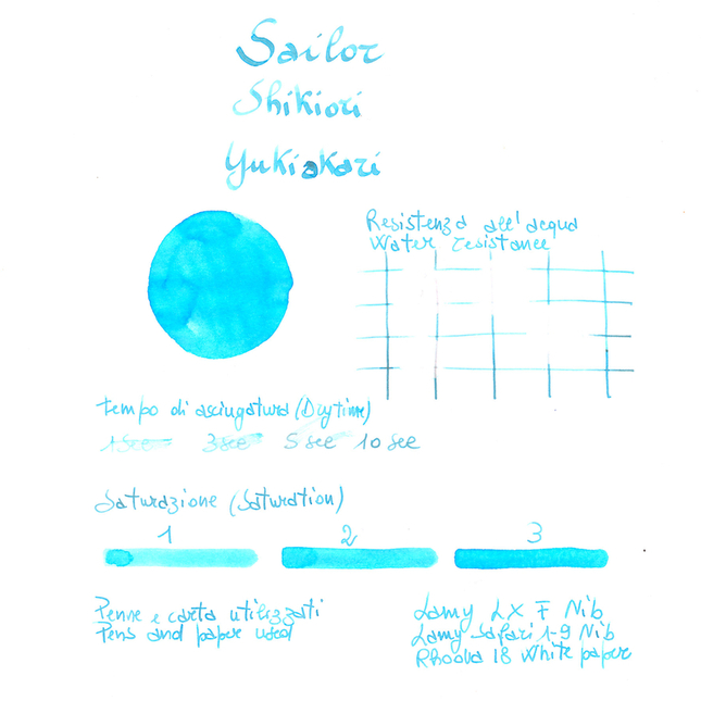 Sailor Shikiori Yuki-Akari Ink Bottle 20 ml