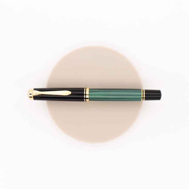 Pelikan Souveran M600 Fountain Pen Black & Green