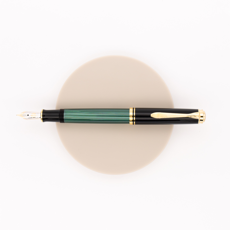 Pelikan Souveran M600 Penna Stilografica Verde & Nera