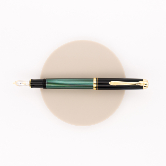 Pelikan Souveran M600 Fountain Pen Black & Green