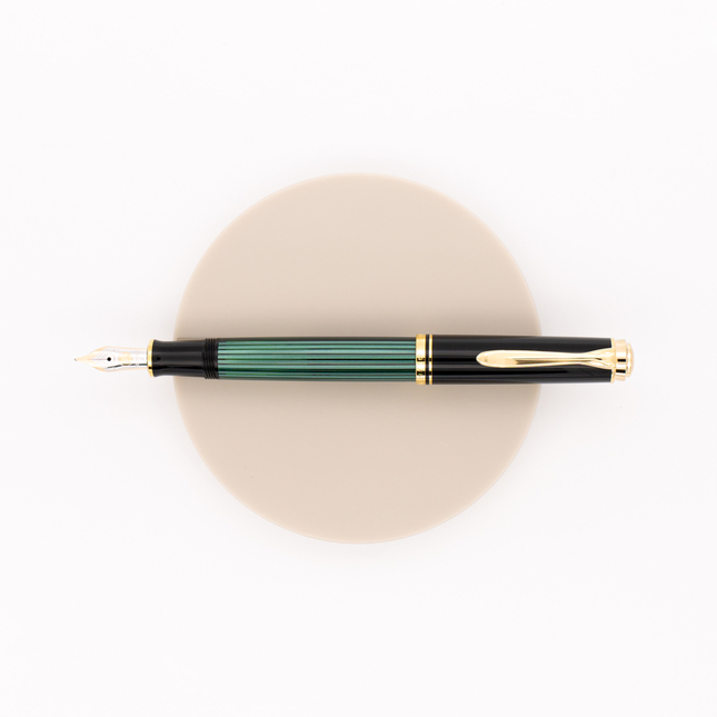 Pelikan Souveran M400 Fountain Pen Green & Black