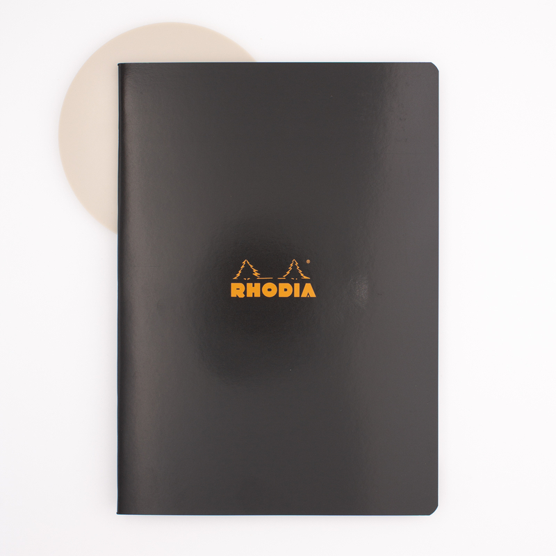 Rhodia Quaderno A4 Righe Nero