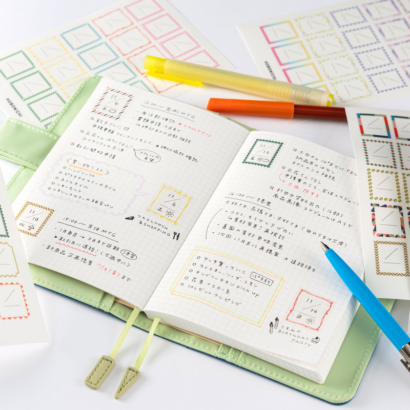 Hobonichi Frame Stickers