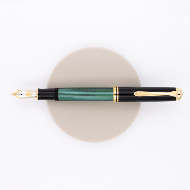 Pelikan Souveran M1000 Penna Stilografica Nera & Verde