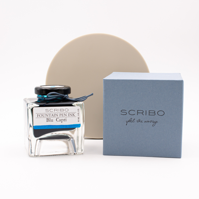 Scribo Blu Capri Ink Bottle 90 ml