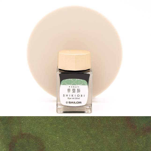 Sailor Shikiori Tokiwa-Matsu Ink Bottle 20 ml