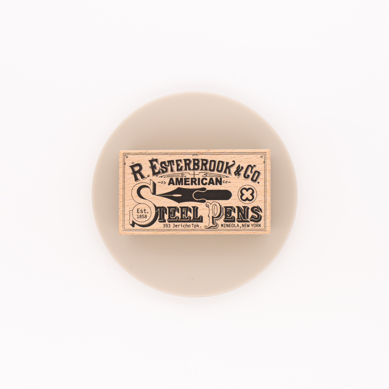 Esterbrook Vintage Inspired Rubber Stamp