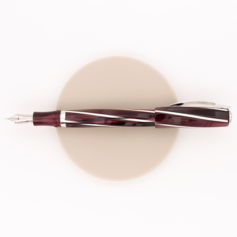 Visconti Divina Elegance Fountain Pen Bordeaux