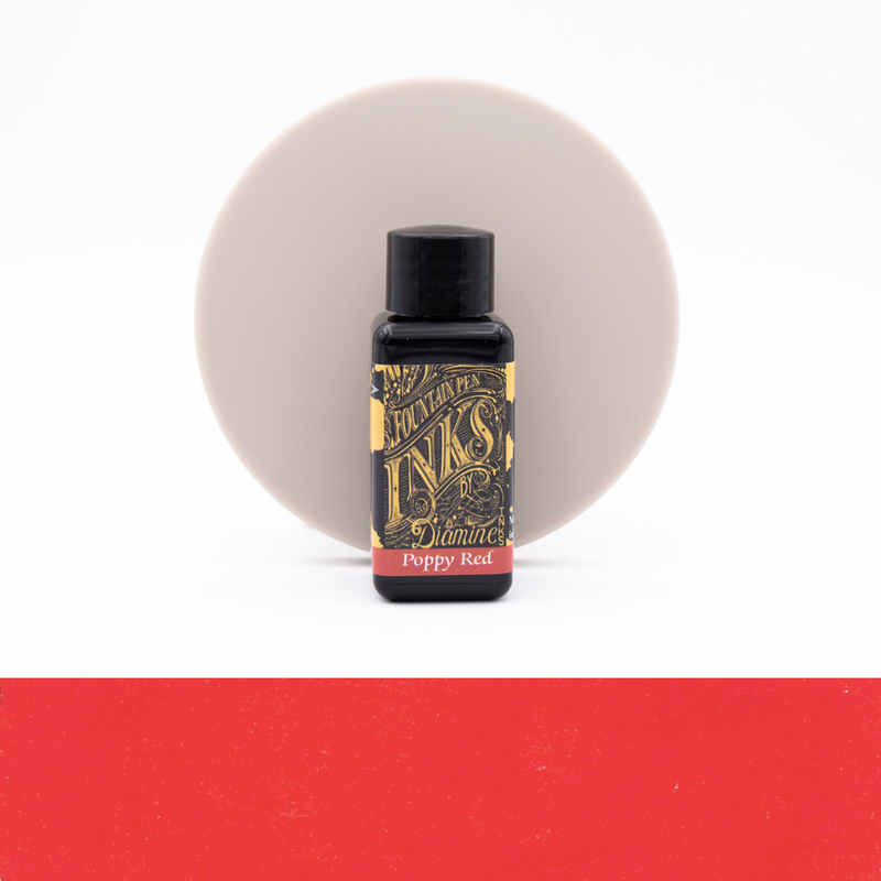 Diamine Poppy Red Ink Bottle 30 ml