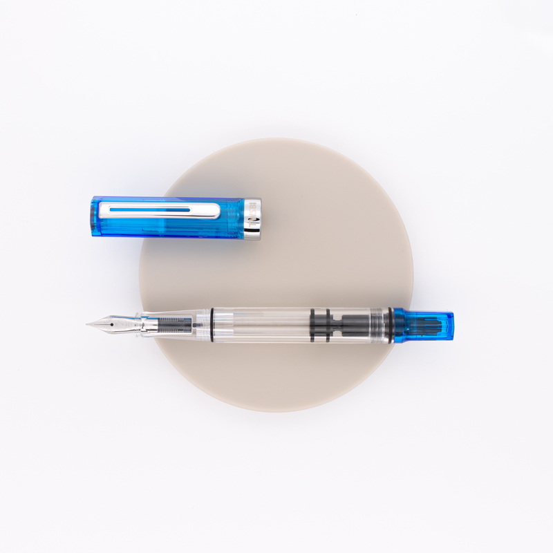 Twsbi Eco Penna Stilografica Transparent Blue