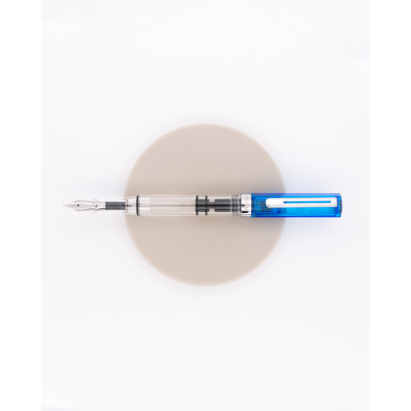 Twsbi Eco Penna Stilografica Transparent Blue