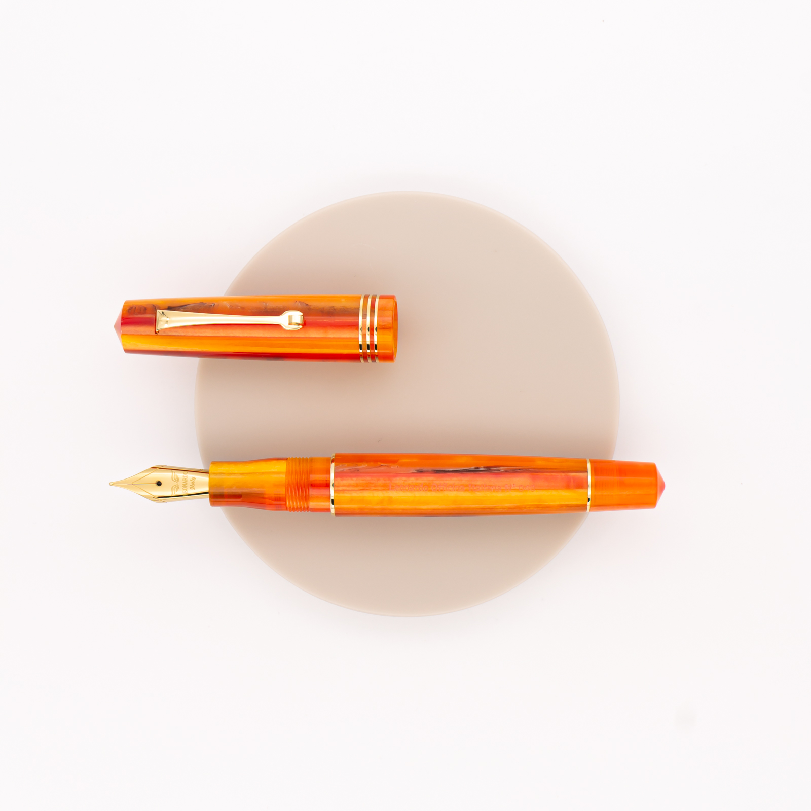 Leonardo Officina Italiana Momento Zero Fountain Pen Mango & Gold