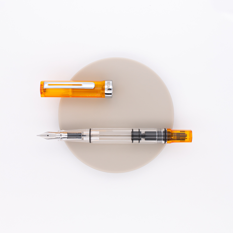 Twsbi Eco Penna Stilografica Transparent Orange Edizione Speciale