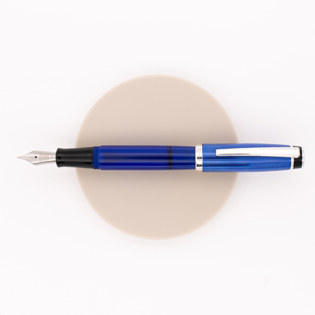 Opus 88 Premium Opera Fountain Pen Blue Dot