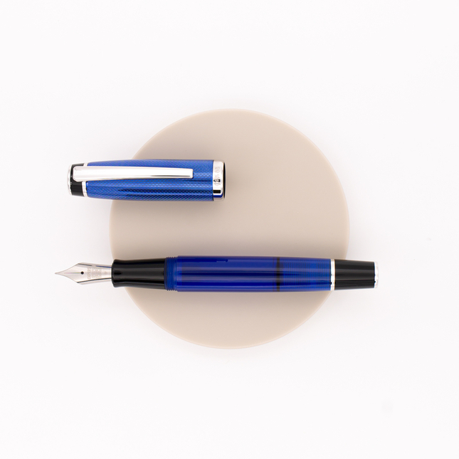 Opus 88 Premium Opera Fountain Pen Blue Dot