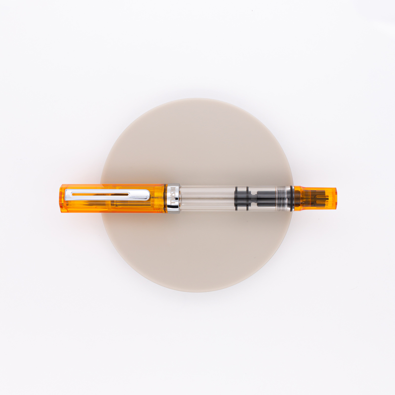 Twsbi Eco Penna Stilografica Transparent Orange Edizione Speciale