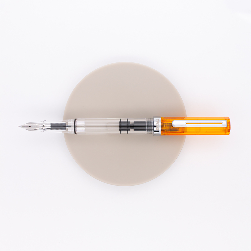 Twsbi Eco Penna Stilografica Transparent Orange Edizione Speciale