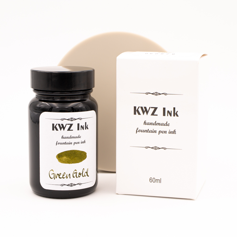 KWZ Green Gold Ink Bottle 60 ml