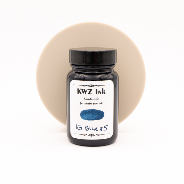 KWZ Iron Gall Blue No. 5 Ink Bottle 60 ml