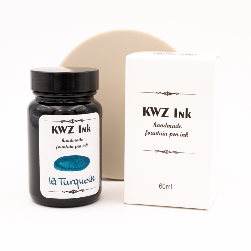 KWZ Iron Gall Turquoise Ink Bottle 60 ml