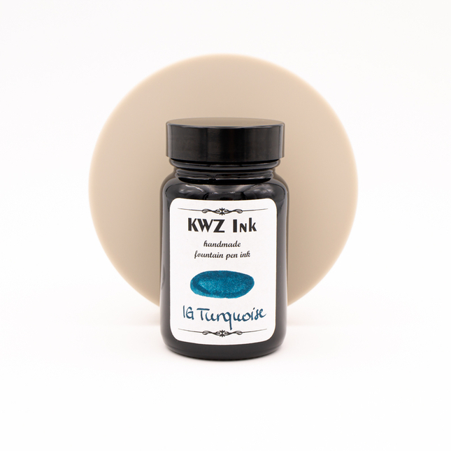 KWZ Iron Gall Turquoise Ink Bottle 60 ml