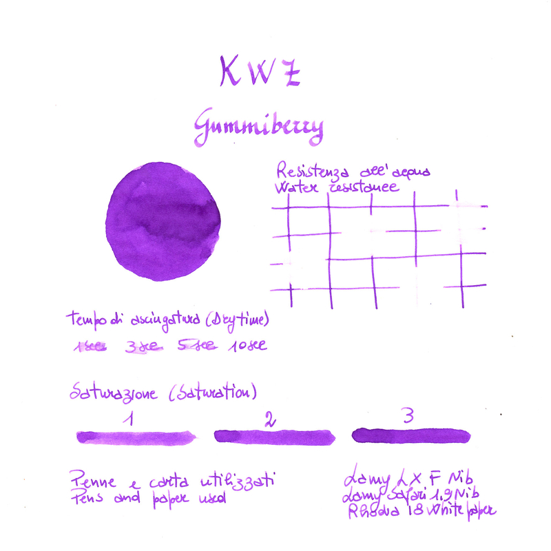 KWZ Gummiberry Ink Bottle 60 ml