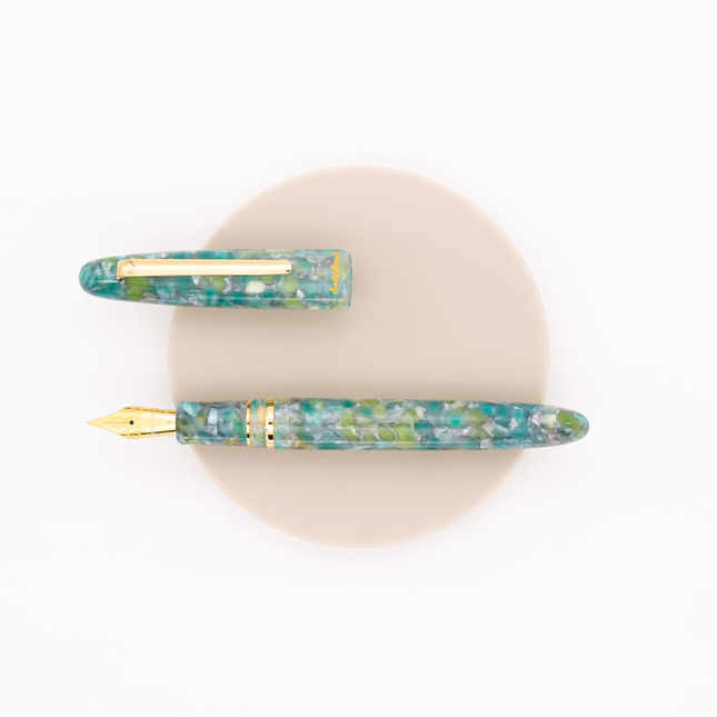 Esterbrook Estie Fountain Pen Sea Glass & Gold