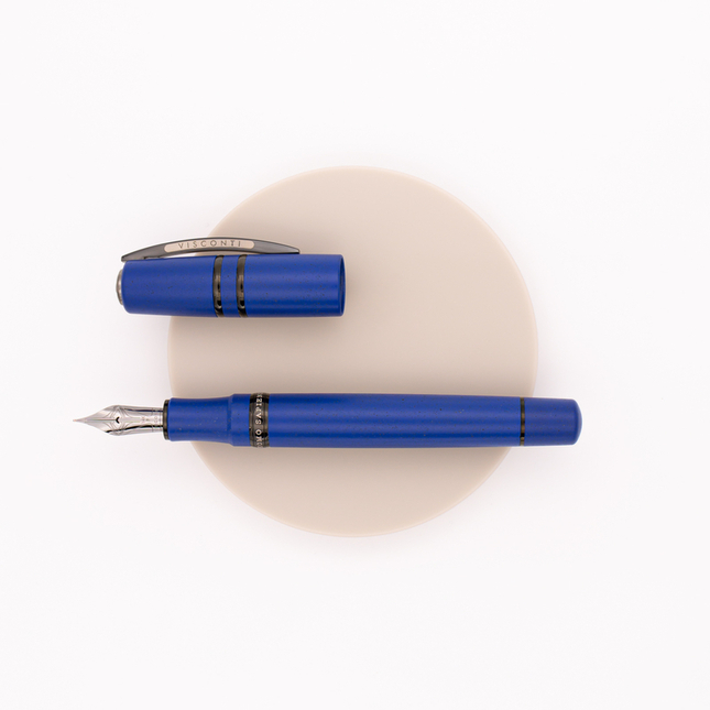 Visconti Homo Sapiens Lava Color Fountain Pen Ultramarine Blue