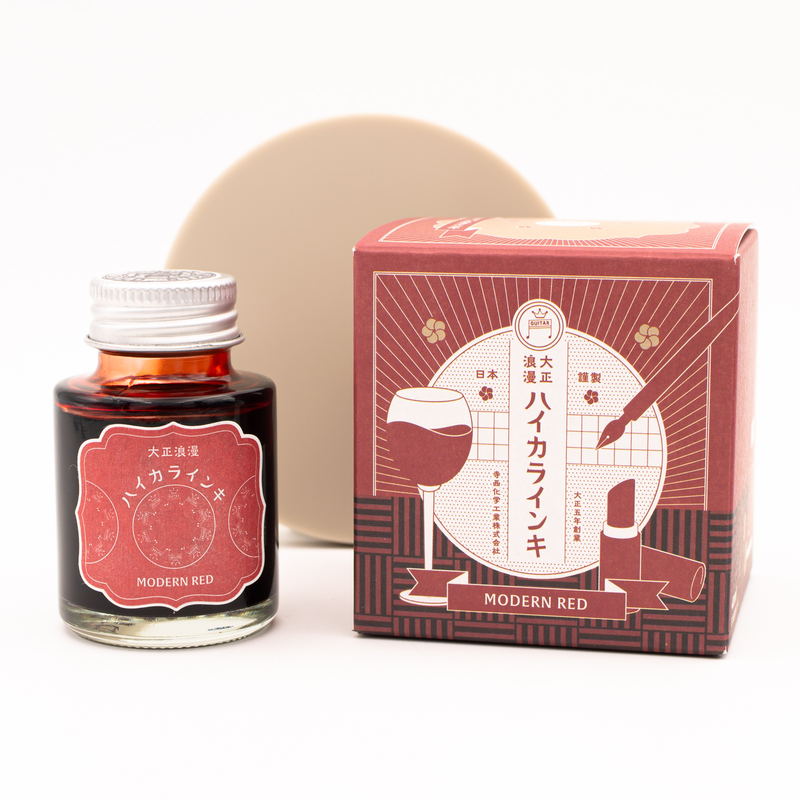 Guitar Taisho Roman Modern Red Ink Bottle 40 ml