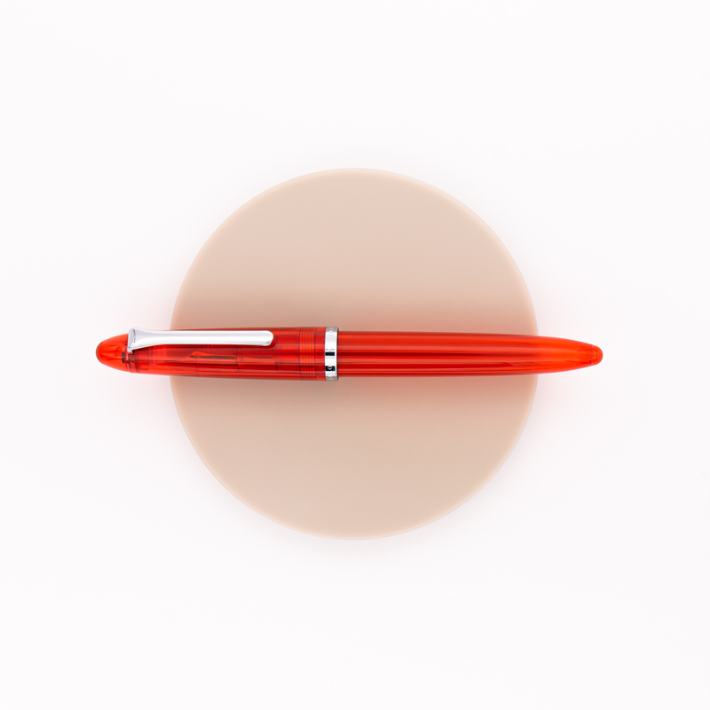 Sailor 1911 Compass Penna Stilografica Transparent Red