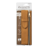 Midori Book Band Pen Case Brown