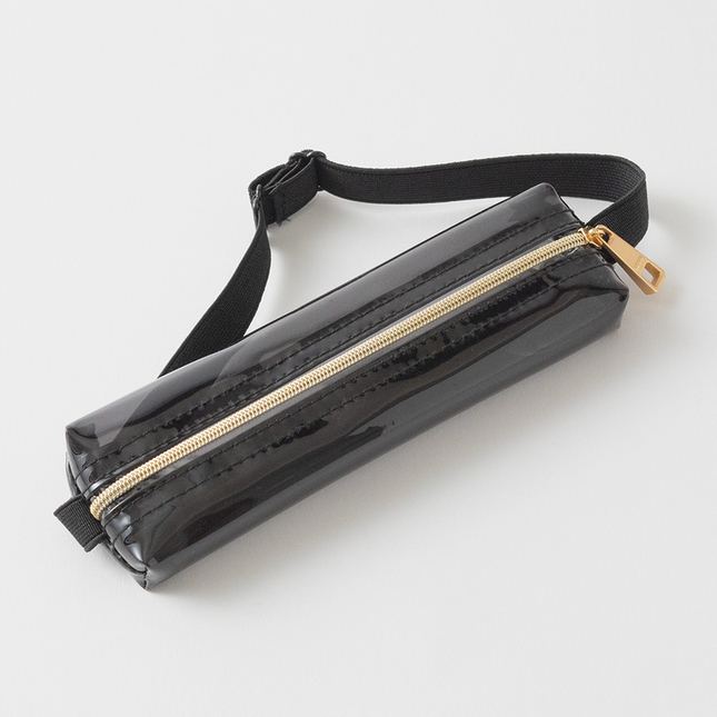 Midori Book Band Pen Case Smoke