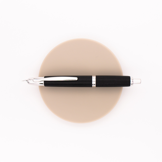 Pilot Capless Wood Fountain Pen Black Birch