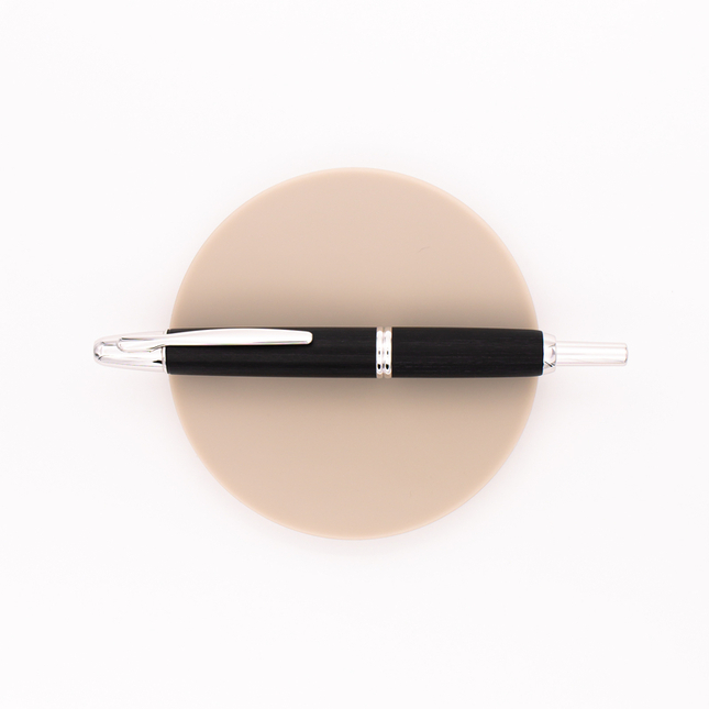 Pilot Capless Wood Fountain Pen Black Birch