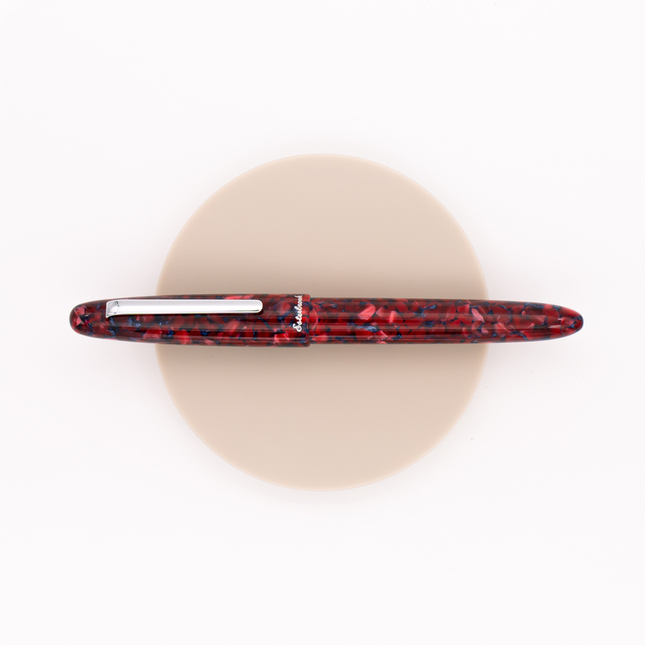 Esterbrook Estie Fountain Pen Scarlet & Rhodium